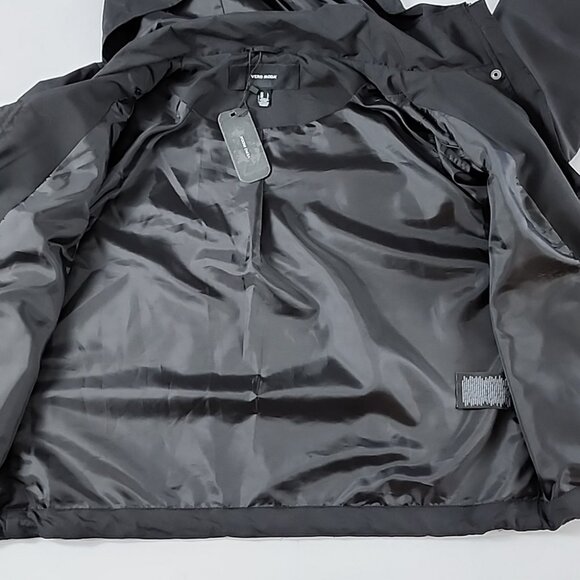 Vero Moda Women's Black Short Parka Zip Up Hooded Jacket Lined Size Large - Picture 9 of 14